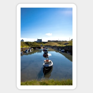 Seaton Sluice Summer Sunshine (2) Sticker